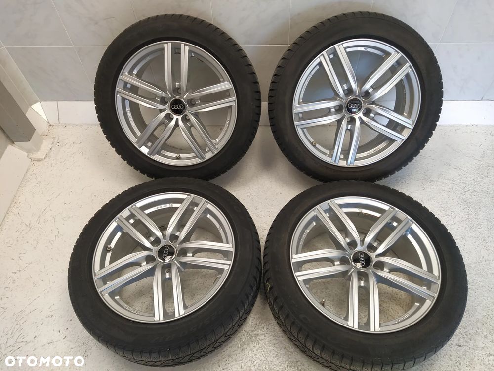 AUDI 7,5X17 4x FELGI ALUMINIOWE R17 5X112 ET38 KOŁA OPONY PIRELLI 225/50 - 2