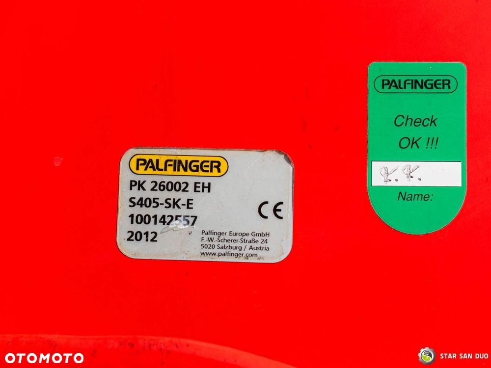 Mercedes-Benz ACTROS 2542 6x2 PALFINGER PK 26002 EH hds Żuraw Crane Kran - 25