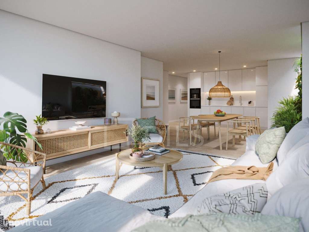 Apartamento T2+1 com vista Mar em condomínio fechado, Porto Covo - Grande imagem: 4/20