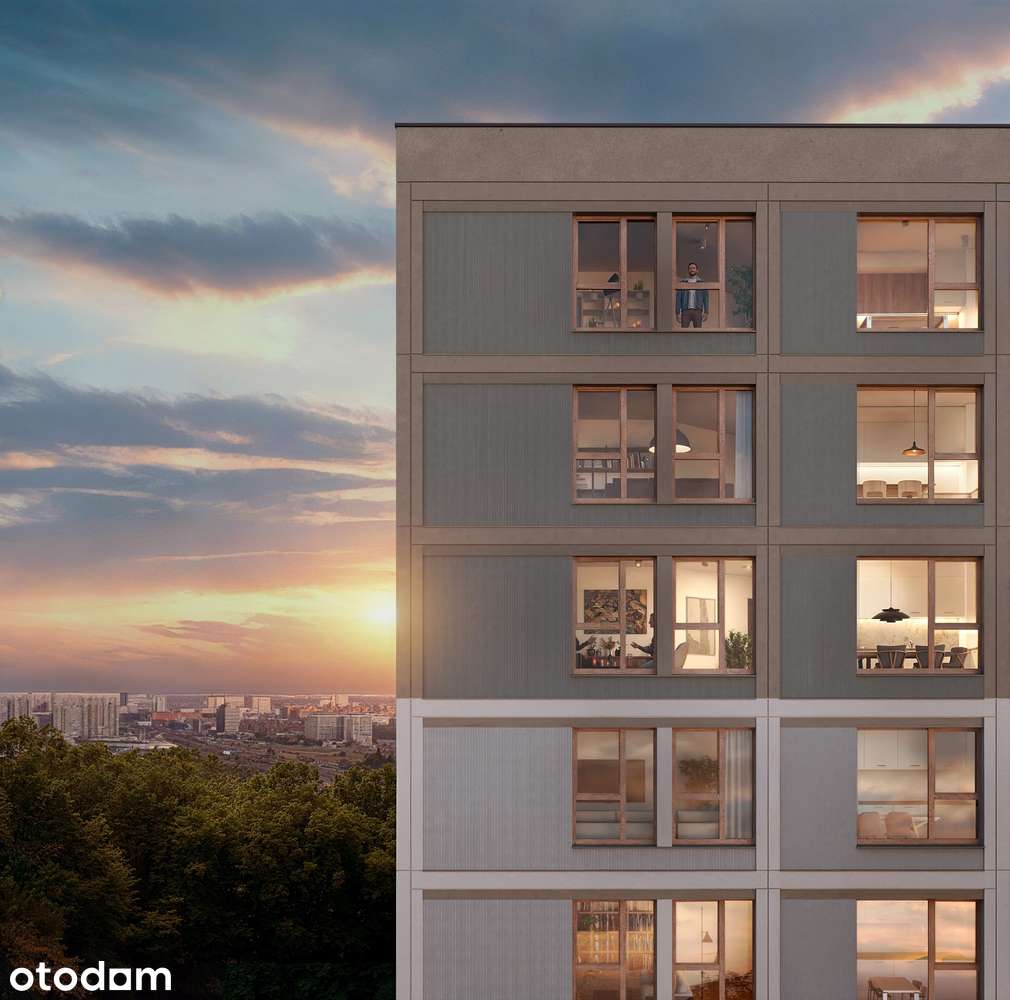 1-pokojowe mieszkanie 29m2 + balkon Bezpośrednio