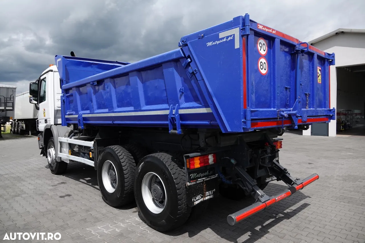 Mercedes-Benz ACTROS 3344 / 6x4 / BASCULATOR 2 STR. / BORDMATIC / HYDROBRA / HYDROKLAPA / EPS + AMBRIEI - 11