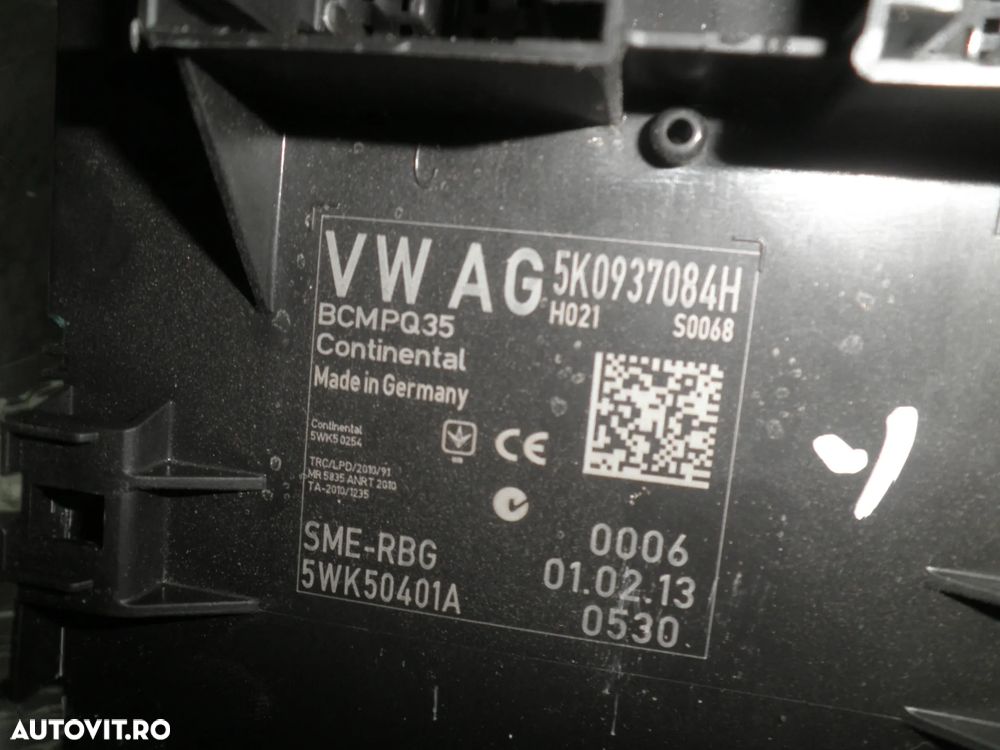 Calculator confort VW Tiguan 5N 5K0937084H - 3