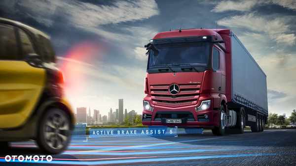 Mercedes Actros MP5 programowanie - luster, kamery, radaru