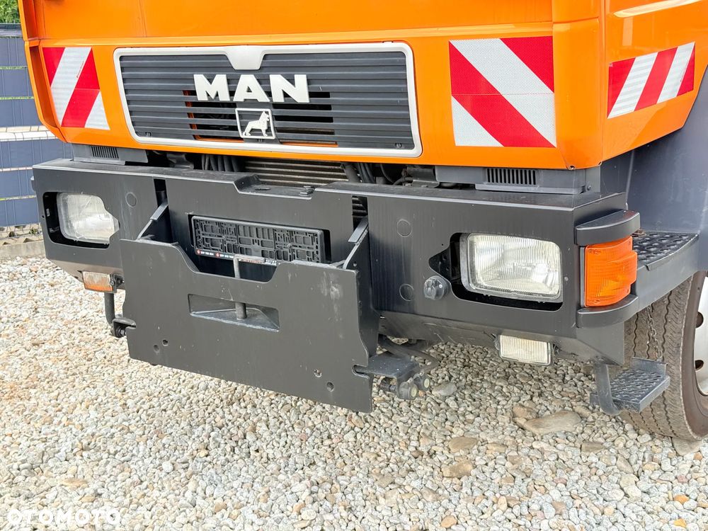 MAN * MAN 14-220 * Kiper Wywrotka Meiller * 4x4 * Zimowe Utrzymanie * Unimog * - 4