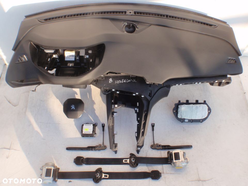 PEUGEOT 3008 5008 DESKA KONSOLA KOKPIT PULPIT PÓŁKA PARAPET POD DEKOR REGENERACJA NAPRAWA AIRBAG !!! - 4