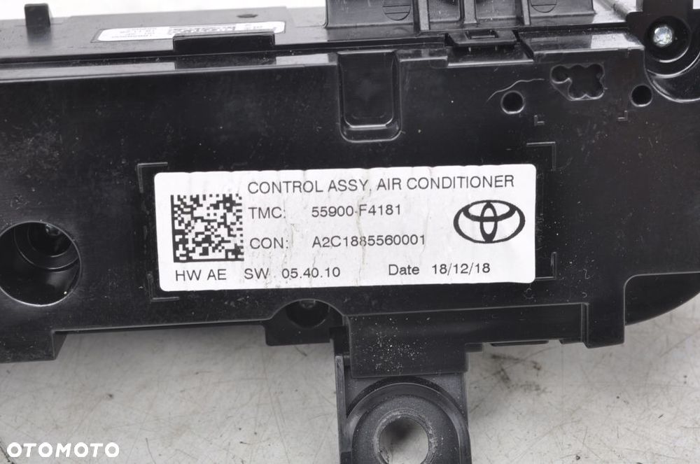 TOYOTA C-HR PANEL NAWIEWU KLIMATYZACJI - 7