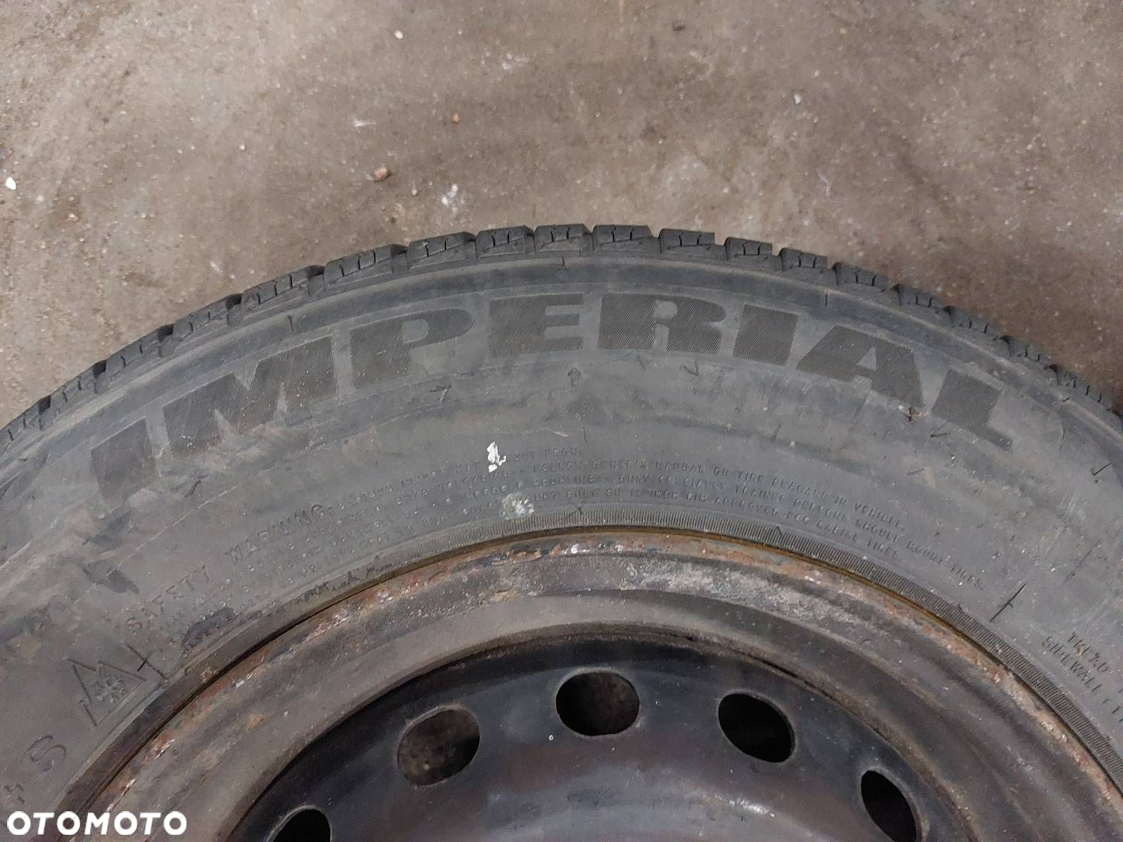 KOŁA KOMPLET FELGI OPONY ZIMOWE 4x98 5Jx13 155/80R13 FIAT PUNTO PANDA - 3