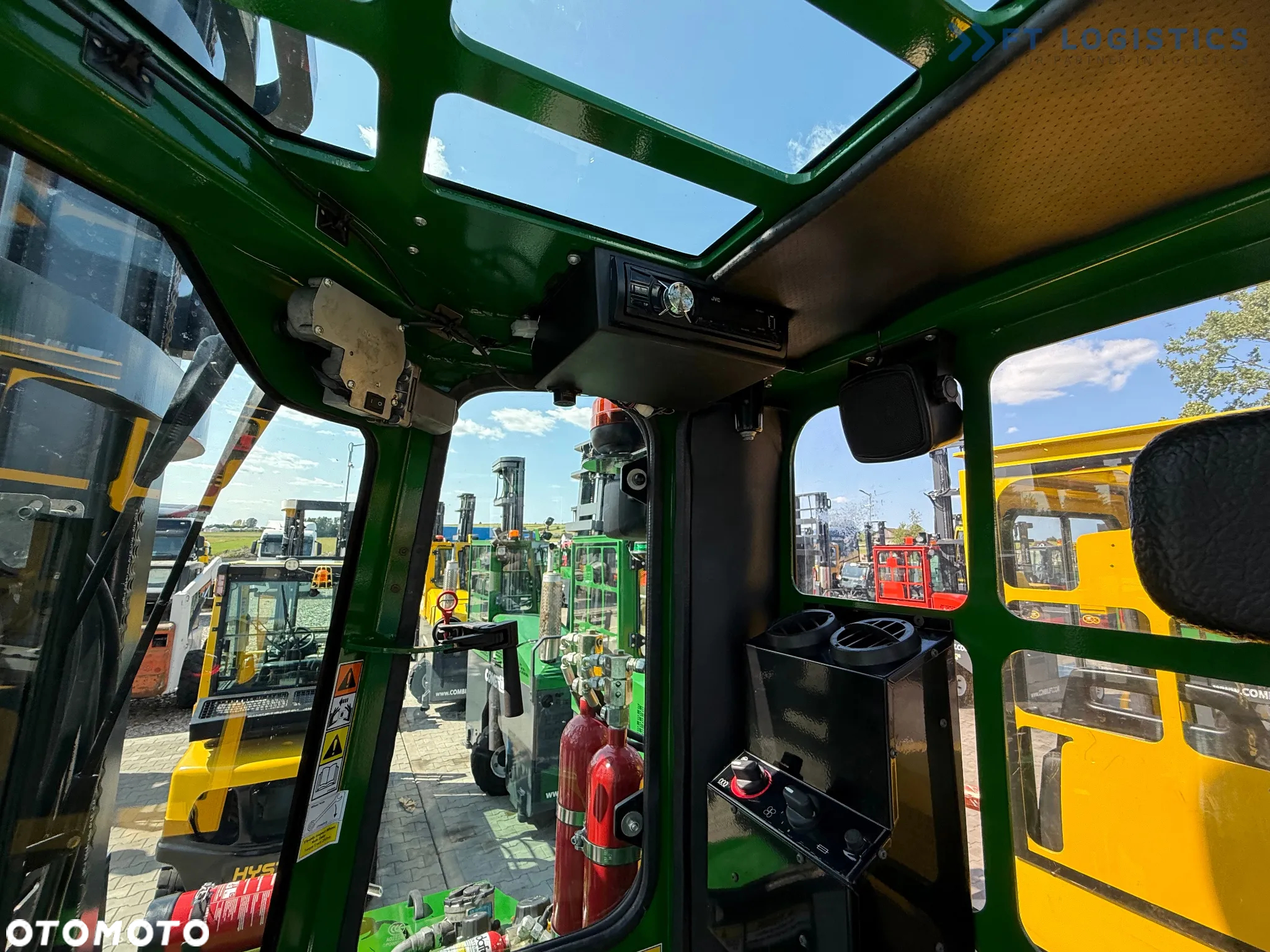 Combilift C5000E / ELEKTRYCZNY / TRIPLEX 8300MM / WOLNY SKOK / SZEROKI POZYCJONER / PRZESUW WIDEŁ / BATERIA JAK NOW - 15