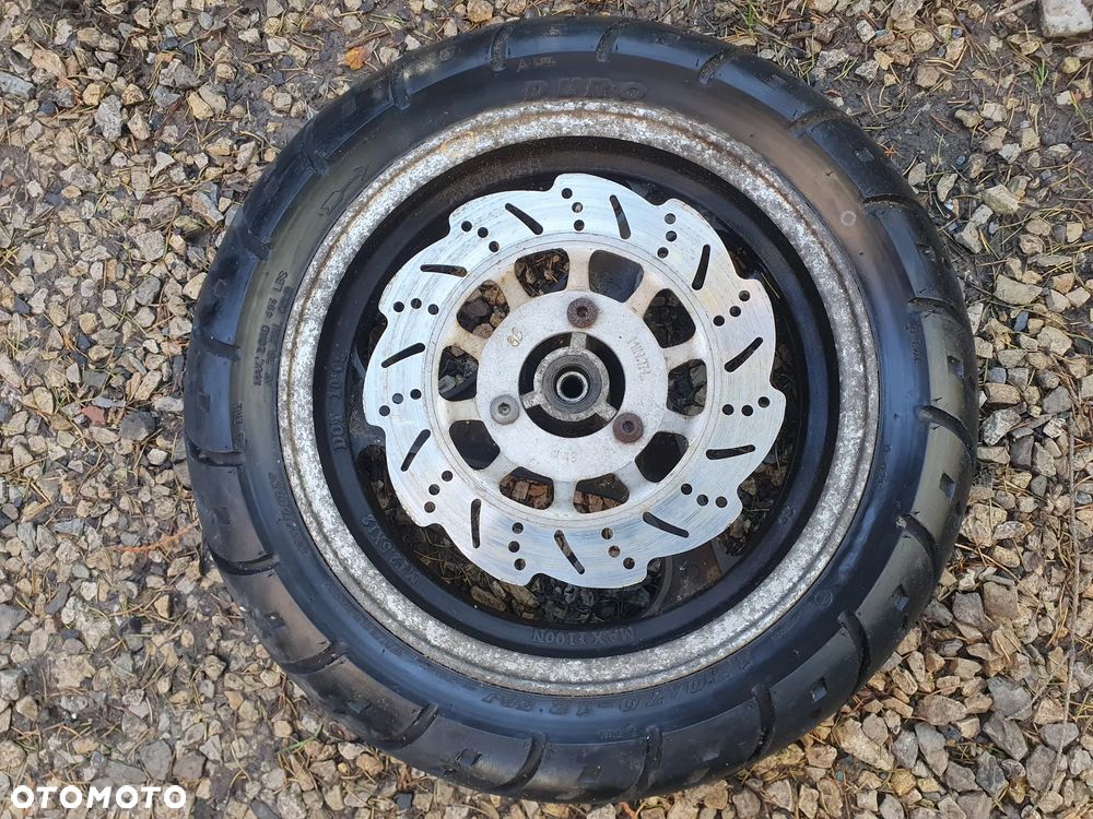 SKUTER Ferro 801GFX KOŁO PRZÓD PRZEDNIE KOMPLETNE  120/70-12 - 1