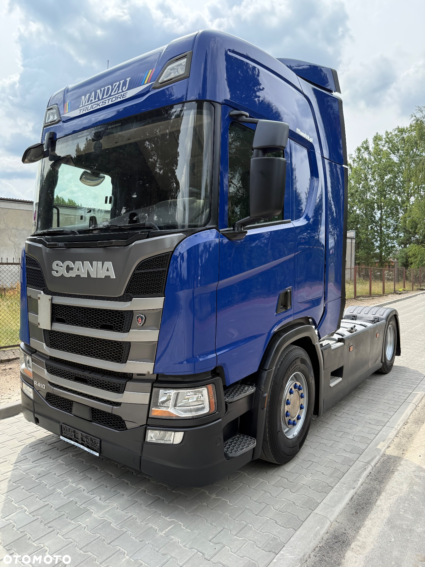 Scania R410 TOPLINE AUTOMAT RETARDER FULLSPOJLERY LEDY SKÓRA EURO 6 890000km 2018r - 2