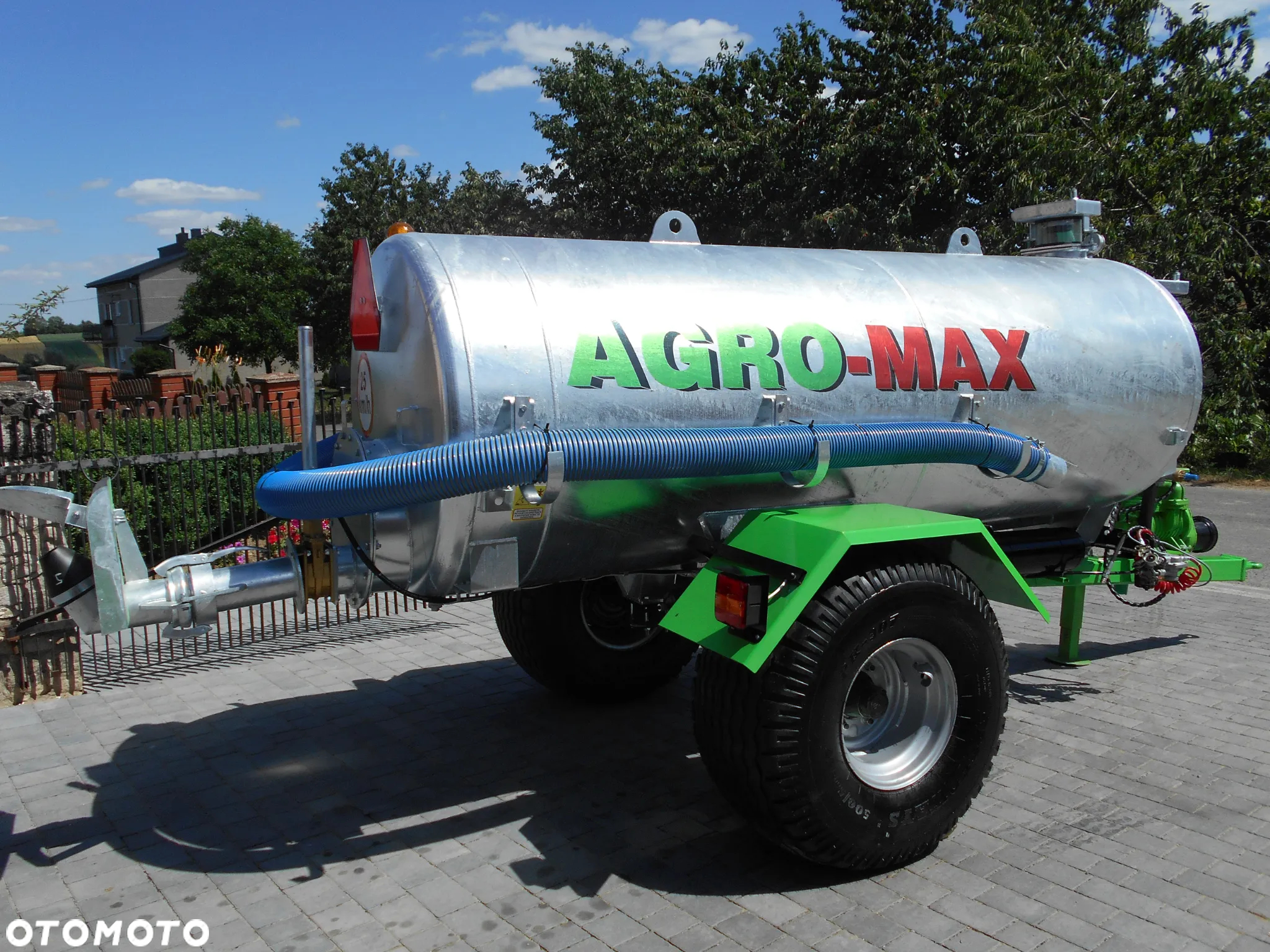 Beczka/ wąż/WÓZ ASENIZACYJNY/ beczkowóz/ wóz na gnojowicę AGROMAX - 14