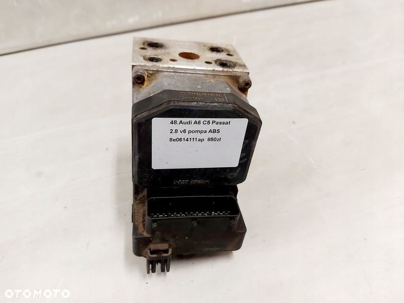 audi a6 c5 passat b5 2.8 v6 pompa abs hamulcowa 8e0614111ap - 4