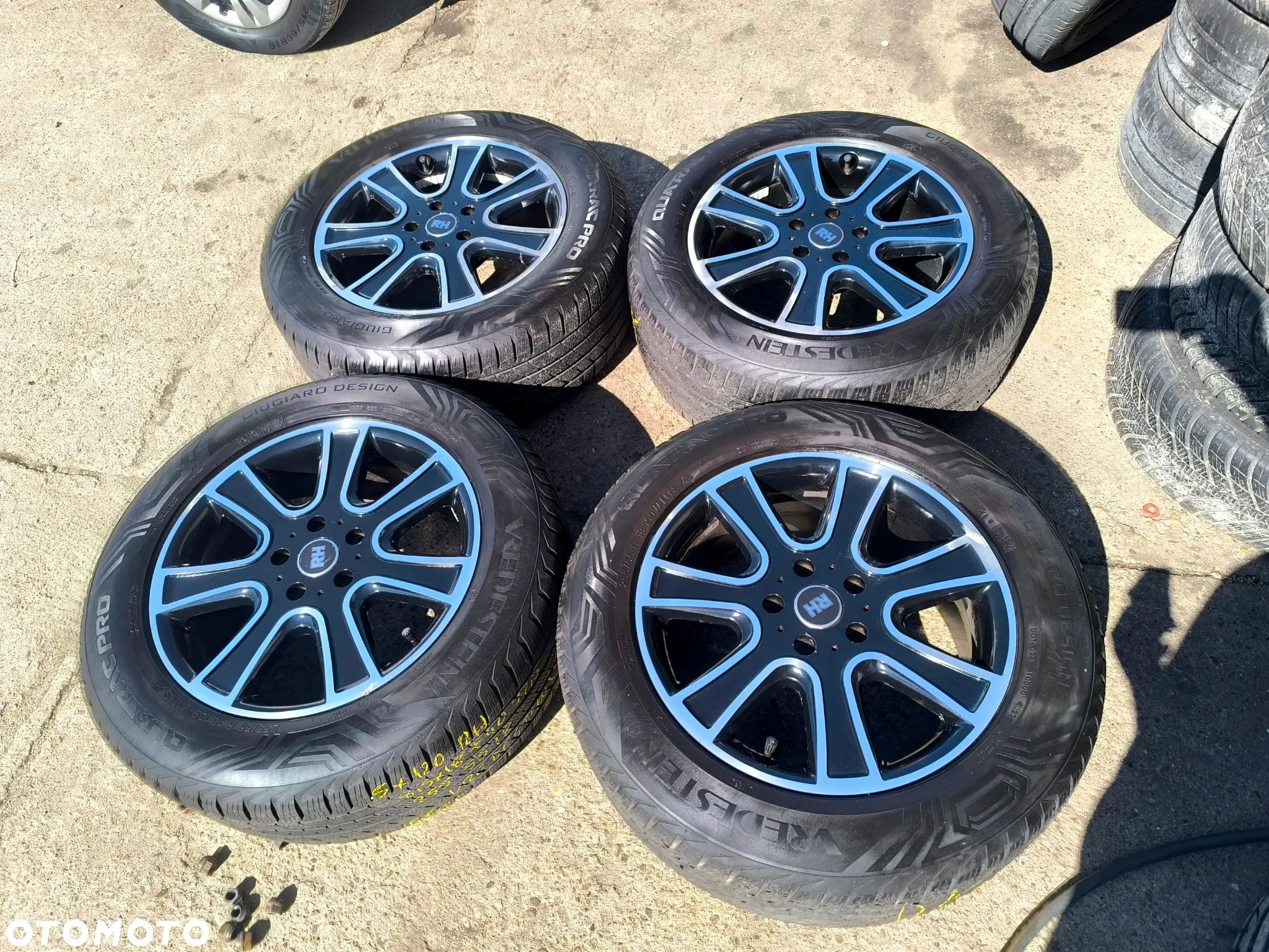5x120 Felgi Aluminiowe ALUFELGI 18 Koła Całoroczne Wielosezonowe BMW X5 E53 E70 F15 5,5mm Legnica ALU-RAD 255/55 22r. - 1