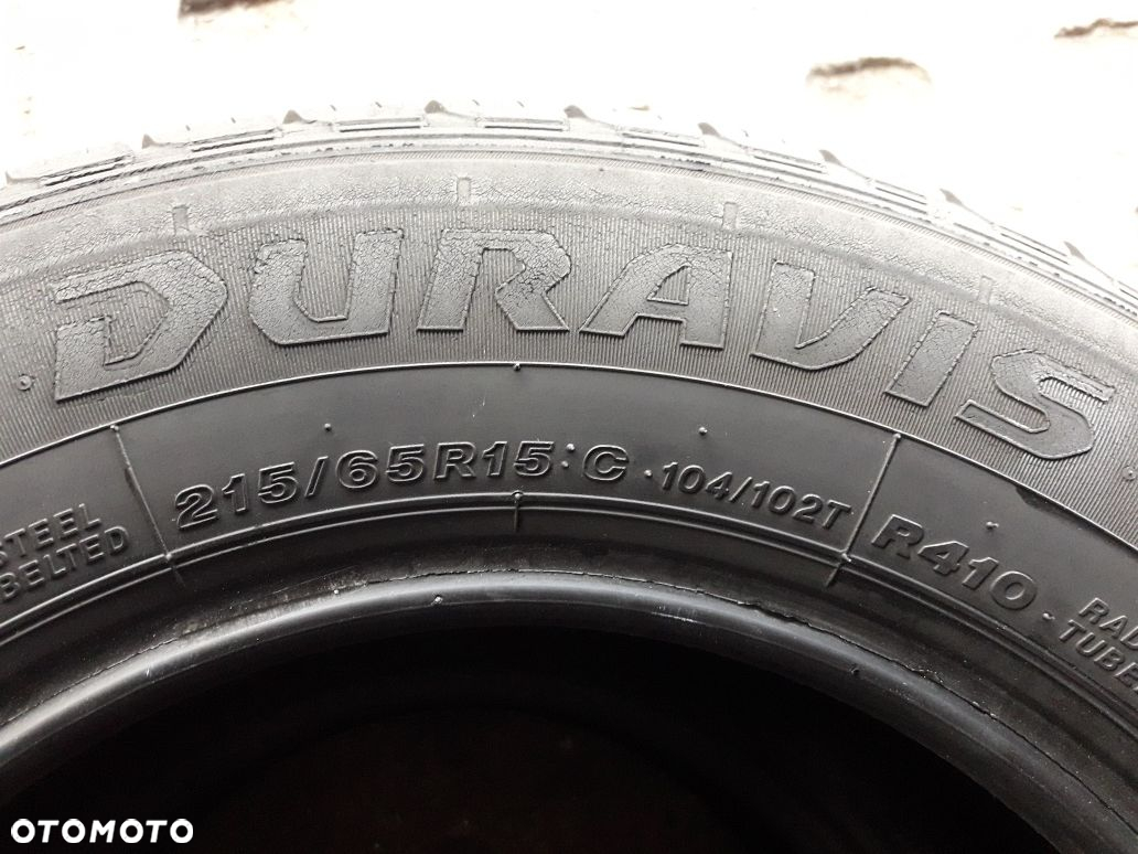 BRIDGESTONE 215/65R15C , pojedyńcza opona letnia wzmacniana. - 3