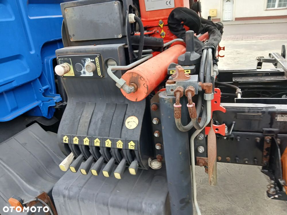 MAN TGL 8.210 2006 HDS Palfinger wywrotka Meiller-Kipper z Niemiec - 37