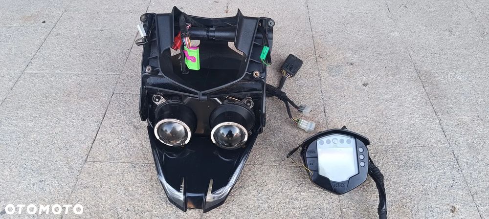 KTM RC 125 KTM DUKE RC125 LAMPA STELAŻ OWIEWKA LICZNIK