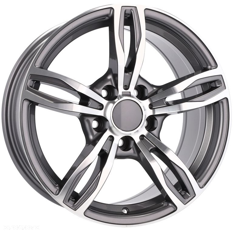 4x Felgi 18 5x120 m.in. do BMW 5 E34 E39 E60 6 F06 F12 F13 E63 E64 7 E38 E65 Z4 E89 - E492 (BK5728) - 8