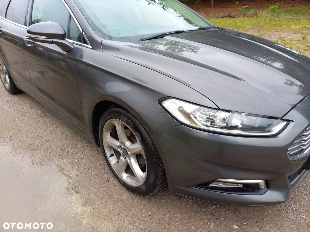 MASKA ZDERZAK PRZÓD MASKA BŁOTNIK PAS PRZÓD MONDEO MK5 LIFT TITANIUM SZARY ND RADOM - 2