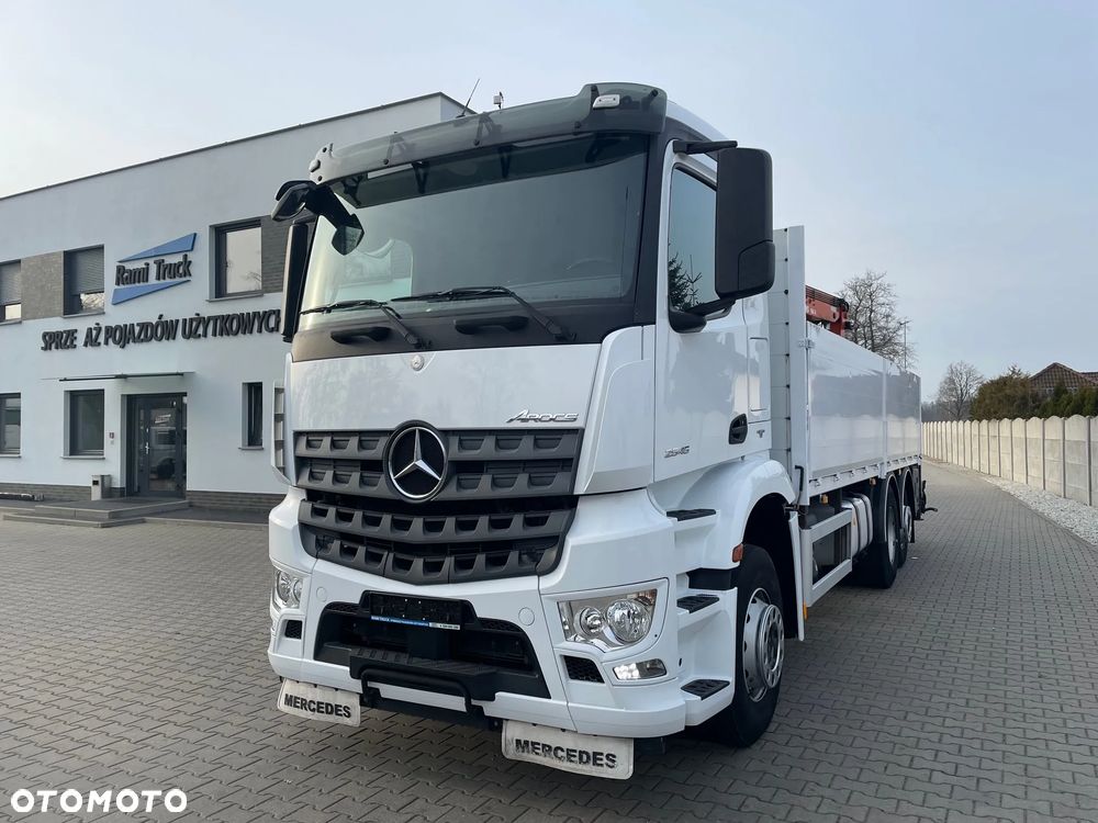 Mercedes-Benz Arocs 2545, HDS ATLAS 186.3 - PILOT - 11