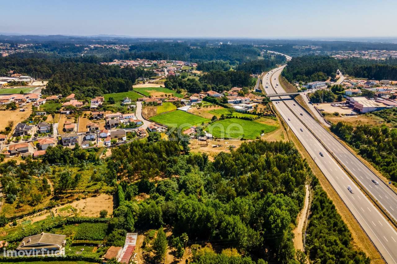 Terreno 9178m² frente para Autoestrada A1 Travanca Santa Maria Feira - Grande imagem: 5/41