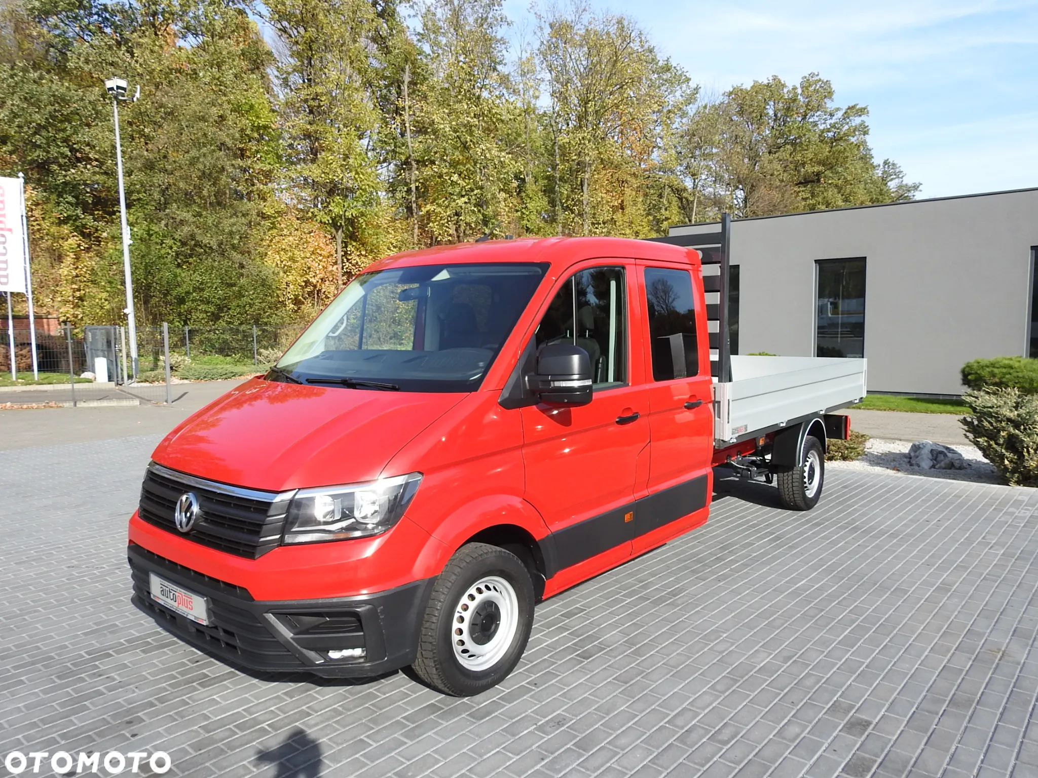 Volkswagen CRAFTER SKRZYNIA PODWÓJNA KABINA DOKA 7 MIEJSC KLIMATYZACJA 140KM [ 051607 ] - 7