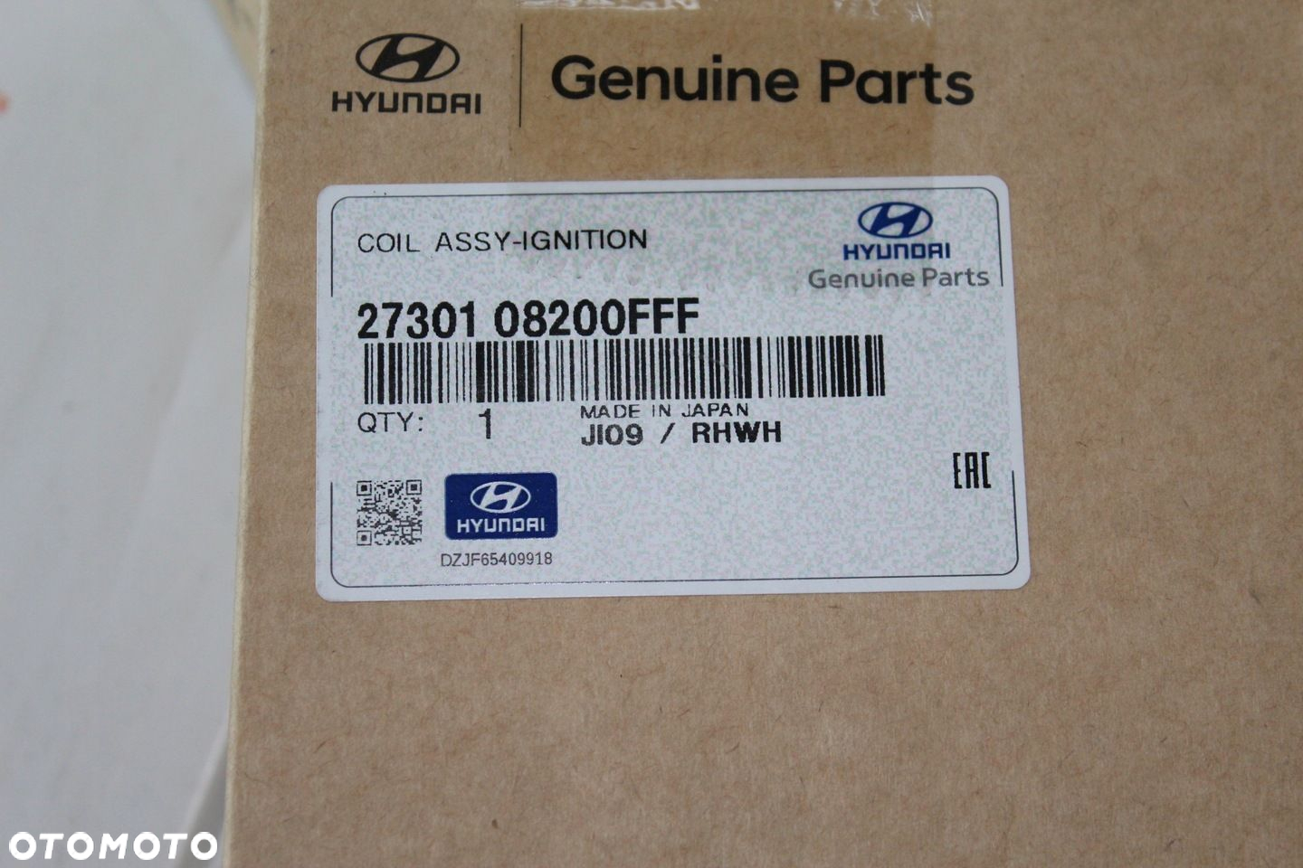 CEWKA ZAPŁONOWA HYUNDAI BAYON I10 I20 KIA PICANTO RIO STONIC 2730108200 - 4