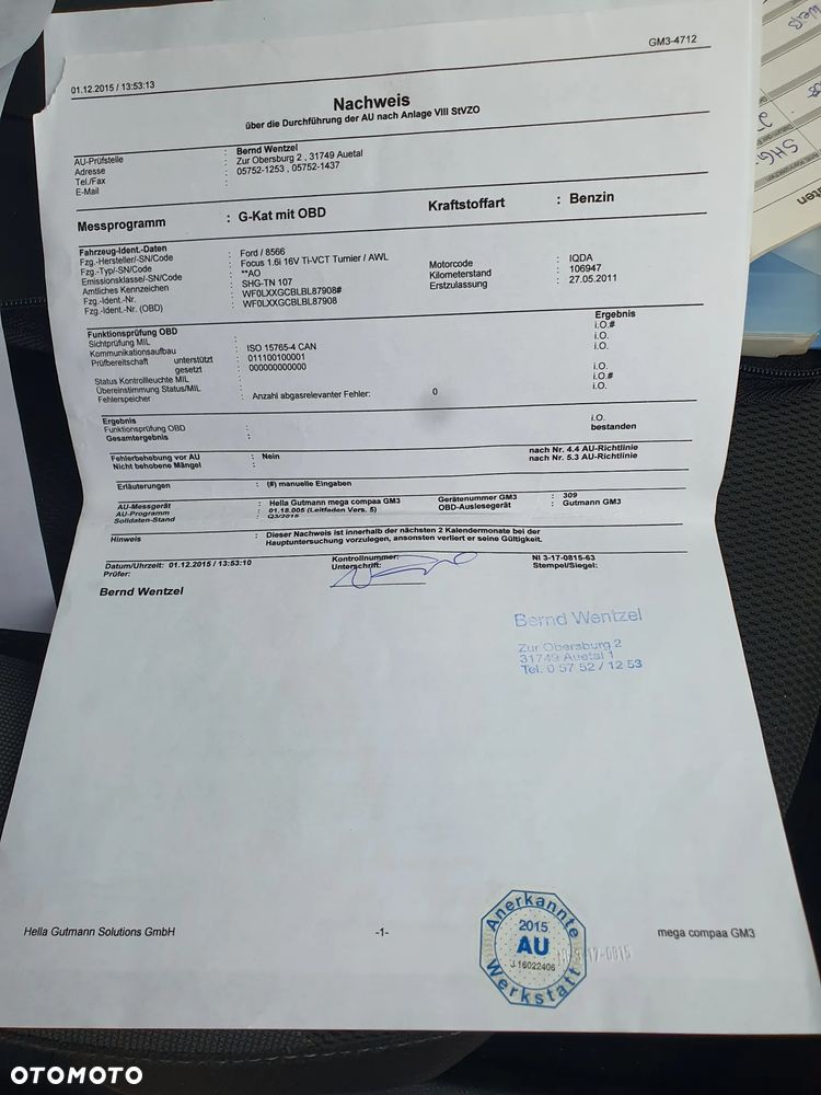 Ford Focus 1.6 TI-VCT Ambiente - 27