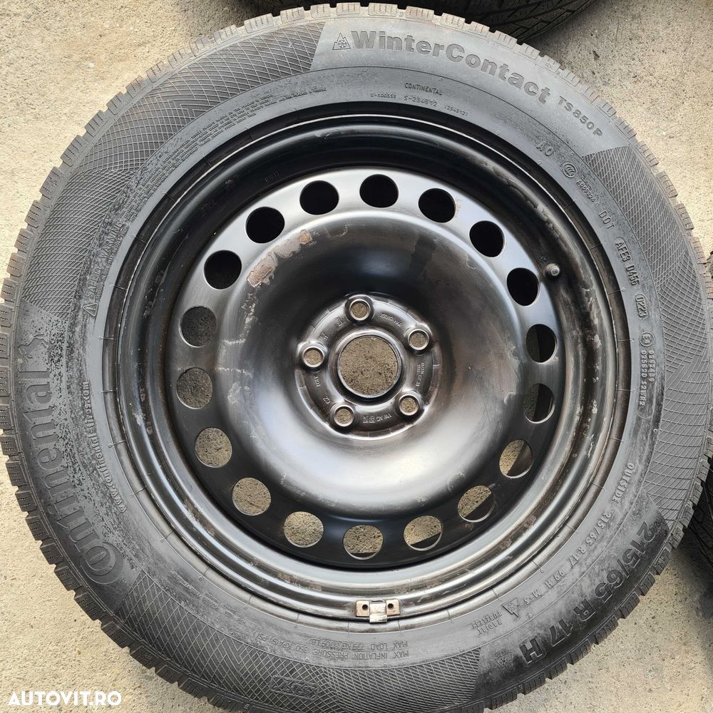 Roti/Jante/Jenti tabla orig. Audi Cupra Seat Skoda VW | 215/65 R17 - 2