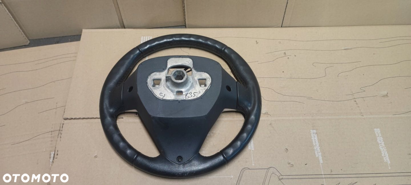 FORD FIESTA MK7 LIFT 12-16 KIEROWNICA SKÓRA SKÓRZANA - 4