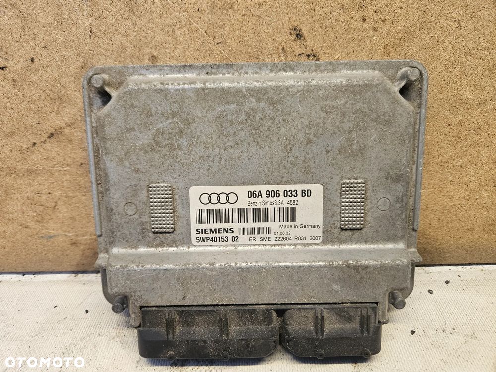 Audi A3 8L 1.6 MPI BFQ Sterownik Silnika 06A906033BD