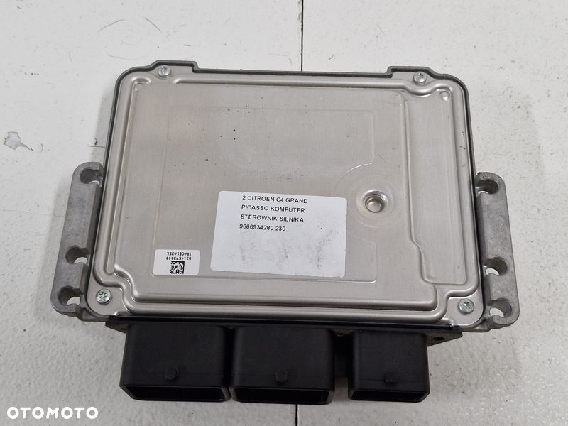 CITROEN C4 GRAND PICASSO KOMPUTER STEROWNIK SILNIKA 9666934280 - 4