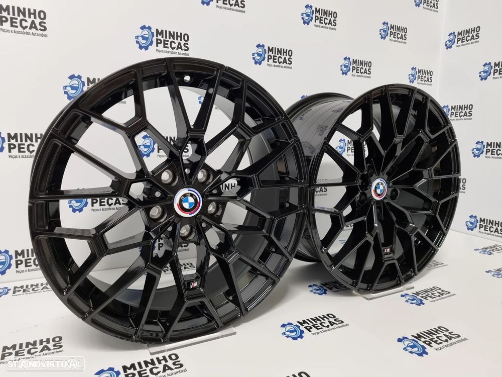 Jantes BMW Novo M4 CSL 827M em 19 Preto Brilho (5x120) - 3