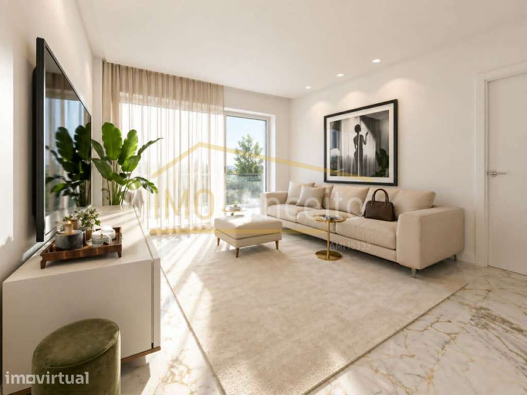 Apartamento T3 |Garagem | Edifício Golden Residence |Ourem - Grande imagem: 2/15