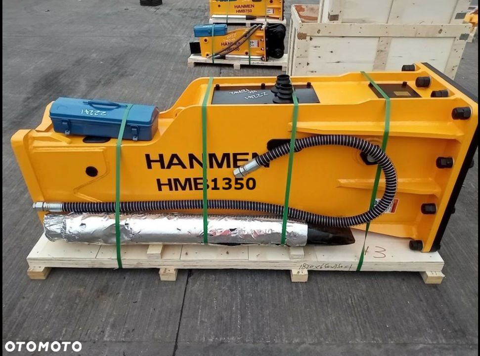 OUTLET ! Młot wyburzeniowy hydrauliczny HANMEN HMB1350 waga 1650 kg koparka 18-25 tony - 1