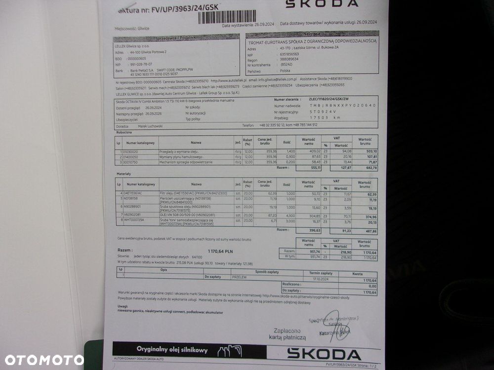 Skoda Octavia 1.5 TSI ACT Style - 34