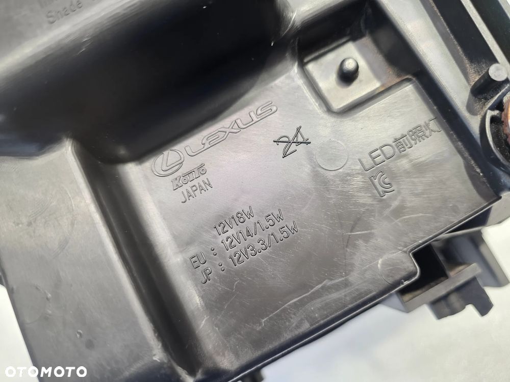 LEXUS RX4 RX 4 IV 450H 15- LEWA LAMPA PRZEDNIA PRZÓD FULL LED , NR KOITO 48169 , NR AUKCJI LPP266 - 40