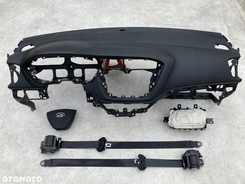 hyundai i20 ii kokpit deska konsola poduszki pasy - 2