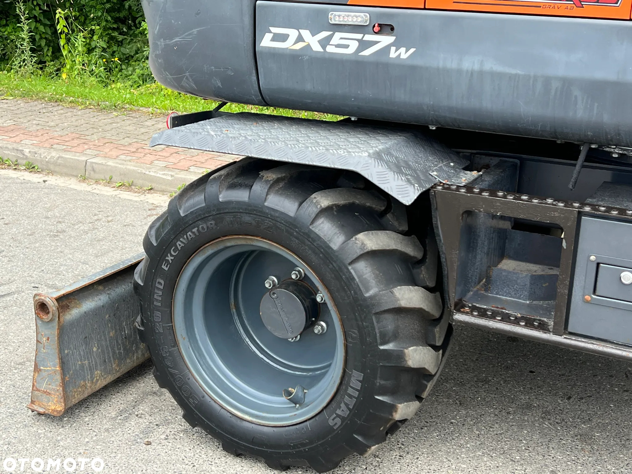 Doosan DOOSAN DX57W *ROTOTILT* 2200 Motogodzin JAK NOWA KOPARKA KOŁOWA STAN PERFEKCYJNY SPROWADZONA - 7