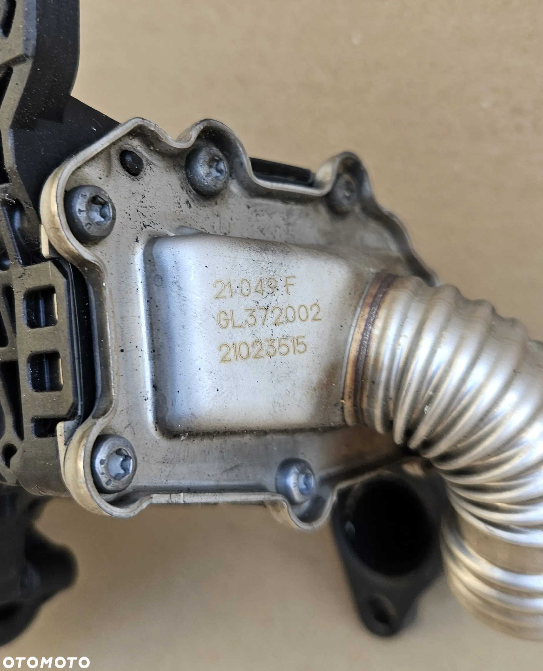 Chłodnica spalin EGR FORD CITROEN PEUGEOT TOYOTA 1.5 BlueHDI ORYGINAŁ 9813050280 - 13