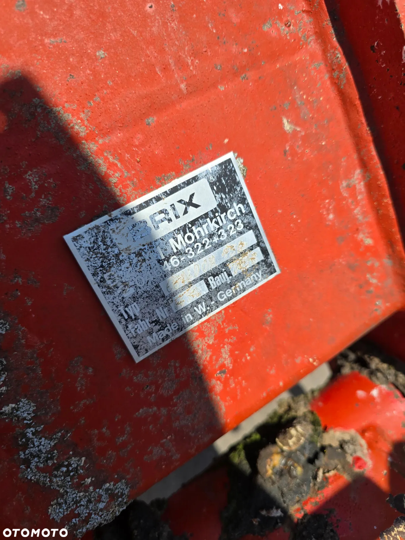 Väderstad Brix Wały Posiewne Półzawiezasze 4,5m - 9