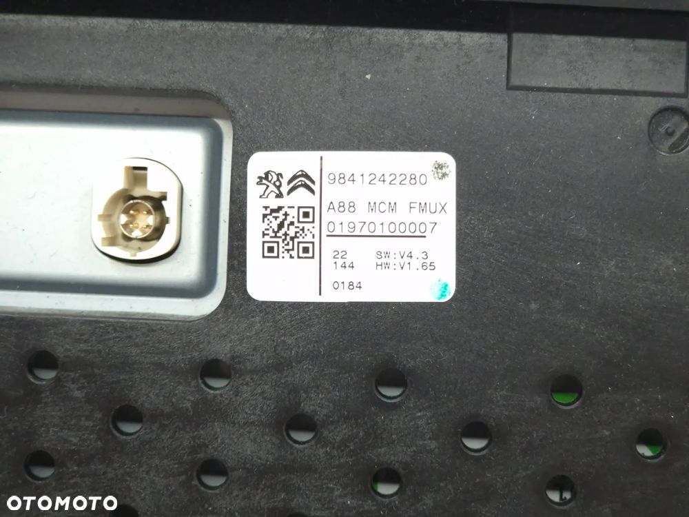Wyświetlacz radioodtwarzacz panel Citroen C3 Aircross 9841242280 - 3