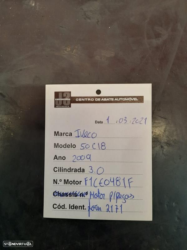 Motor Para Peças Iveco Daily Iv Camião De Plataforma/Chassis - 4