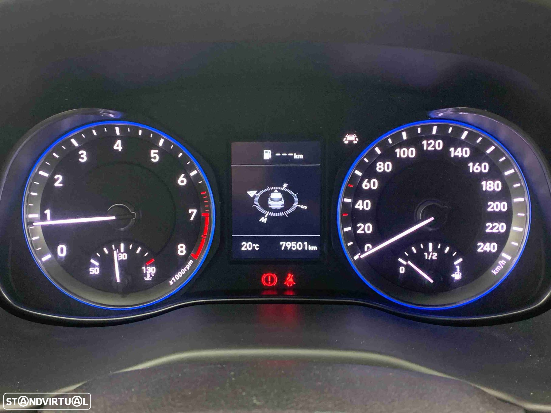 Hyundai Kauai 1.0 T-GDi Premium Pele/Tec.Vermelho - 8