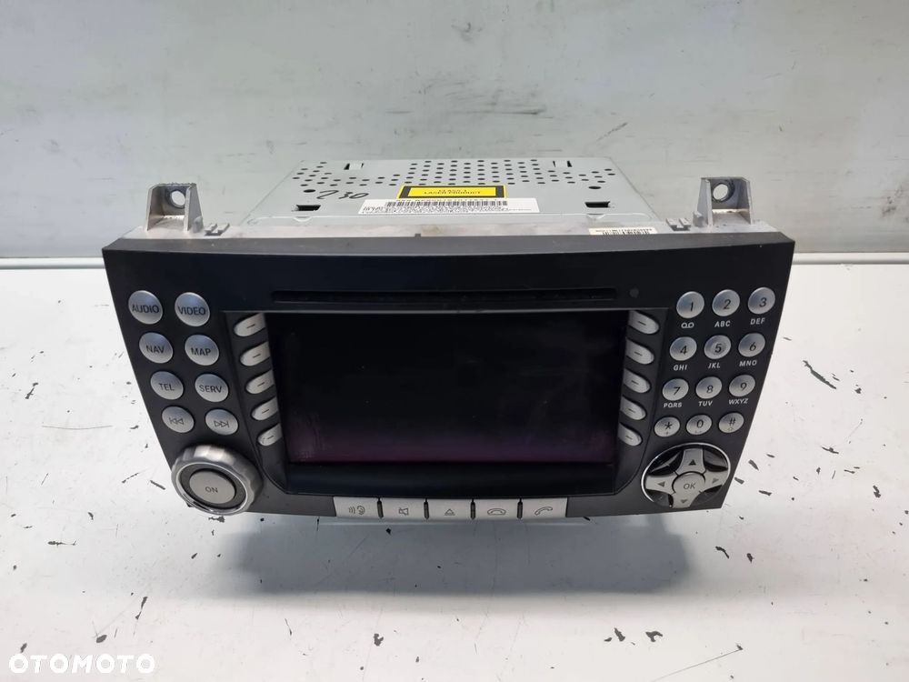 mercedes slk r171 radio radioodtwarzacz nawigacja a1718202989 - 1