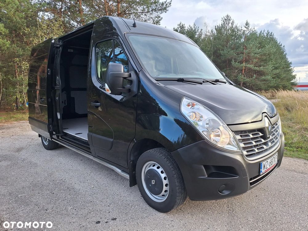 Renault Master L2H2 2.3 dCi 130KM cena 44 333 netto. Klima • Kamera • Webasto • Hak • Zarejestrowany w PL