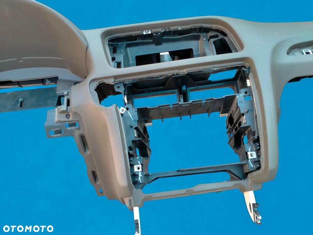 AUDI Q5 8R LIFT / KONSOLA BRĄZOWA BEŻOWA / DESKA / AIRBAG / PASY / ORYGINAŁ - 15