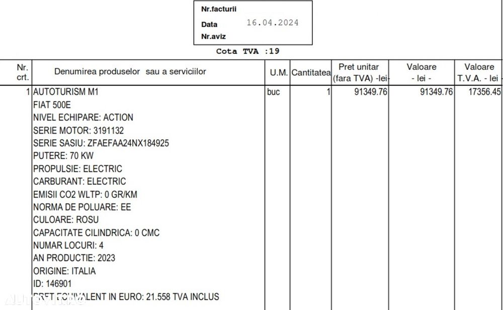 Fiat 500E Action - 4