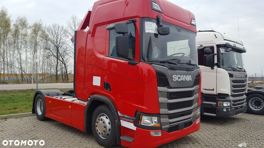 Spojlery spoilery osłony owiewki międzyosiowe zabudowy Scania R S - 13