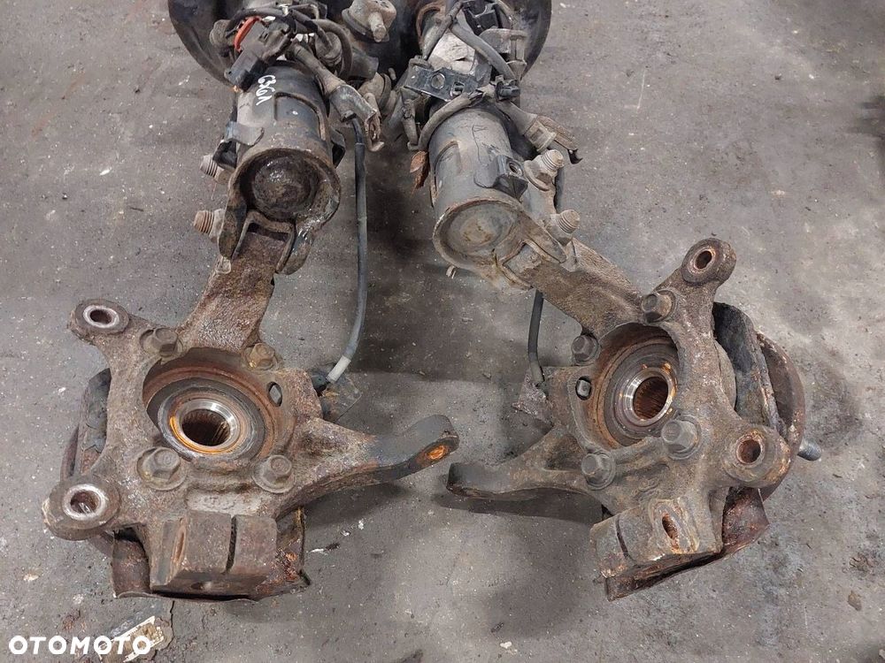 AMORTYZATOR SPRĘŻYNA ZWROTNICA LEWY + PRAWY PRZÓD KIA CEED II 1.6 CRDI - 6