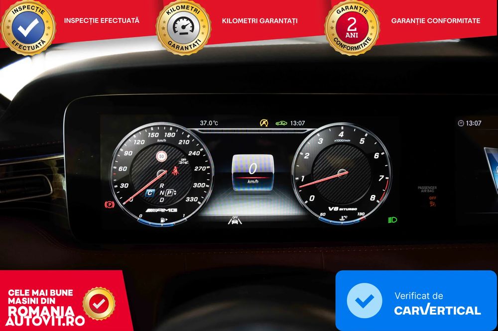 Mercedes-Benz S 63 AMG Cabrio 4Matic AMG Speedshift 7G-MCT - 15